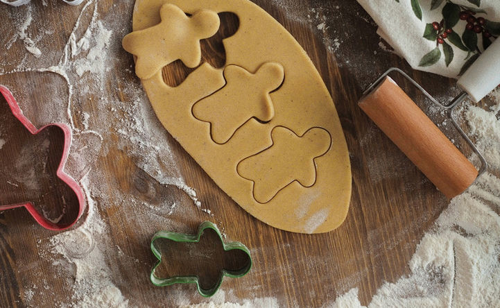 In der Weihnachtsbäckerei