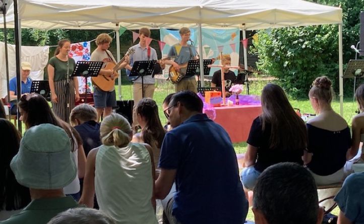Neues Projekt in Haus Heliand wurde beim Sommerfest vorgestellt